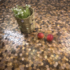 Azulejos de aluminio con textura 3D