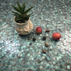 Mosaico de aluminio de forma mixta