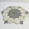 Mosaicos de pisos de terrazo clásicos