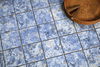 Mosaico de piscina - Nova azul