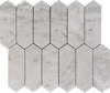 Azulejo de mosaico de mármol-Carrara