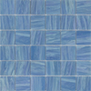 Azulejos de mosaico de vidrio vibrante para piscina - Nube
