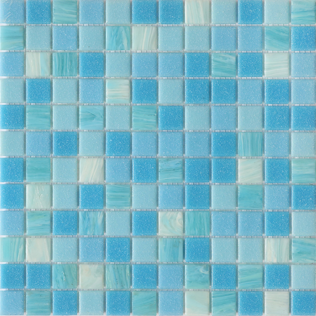 Azulejos de vidrio para piscinas de alta calidad - Mezcla