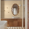 Azulejos de pared de porcelana con estampado de estrellas vintage - Star River