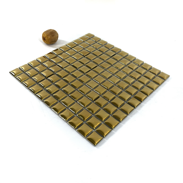 Mosaico electrochelado de oro personalizado -DPG13 Lujo