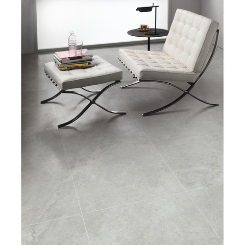 Azulejo de porcelana para edificios comerciales-Nova Stone Rice Grey