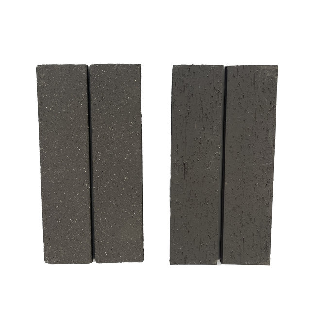 Azulejos de efecto de cara dividida gris