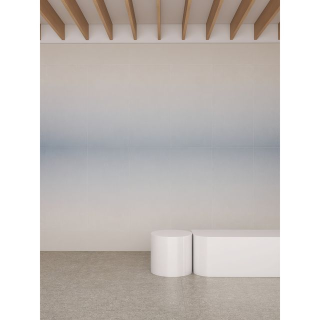 Azulejo de pared decorativo azul-TB-S8