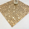 Mosaico de aluminio sólido de oro premium23