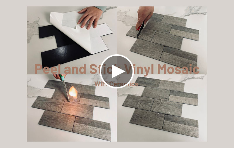 Introducción al mosaico de vinilo Peel & Stick